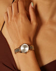 Rosefield horloge ASRSR-A21 The Ace XS Silver Sunray Steel Silver Rose Gold Duotone - PansiteNederland.nl