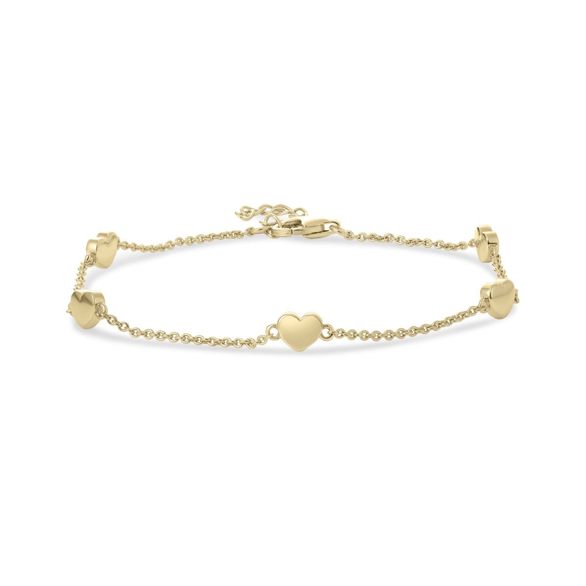 Gisser Armband Zilver Geel Verguld 17+3 cm – B1025Y