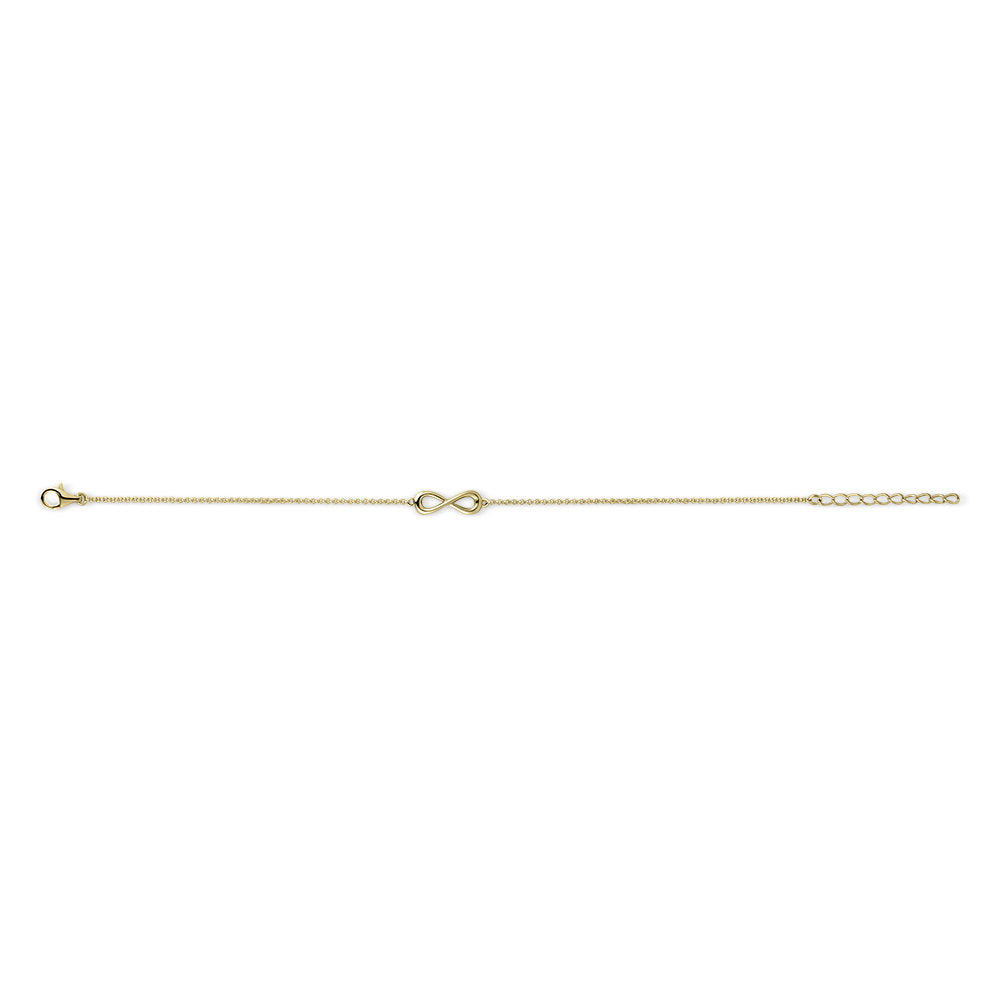 Gisser Armband Zilver Geel Verguld 17+3 cm – B1026Y – foto 2