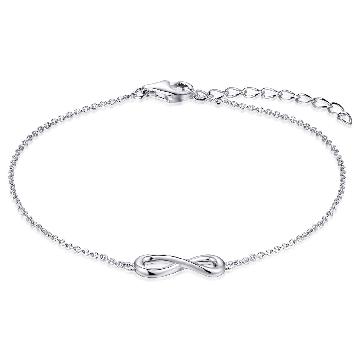 Gisser Armband Zilver Gerhodineerd 17+3 cm – B1026 – foto 2