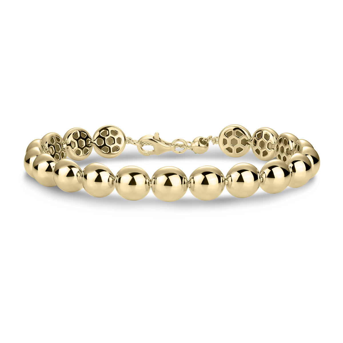 Gisser Armband Zilver Geel Verguld – B1038Y