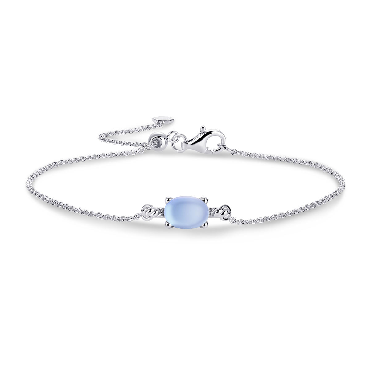 Gisser Armband Zilver Gerhodineerd 16+4 cm – B1040LB