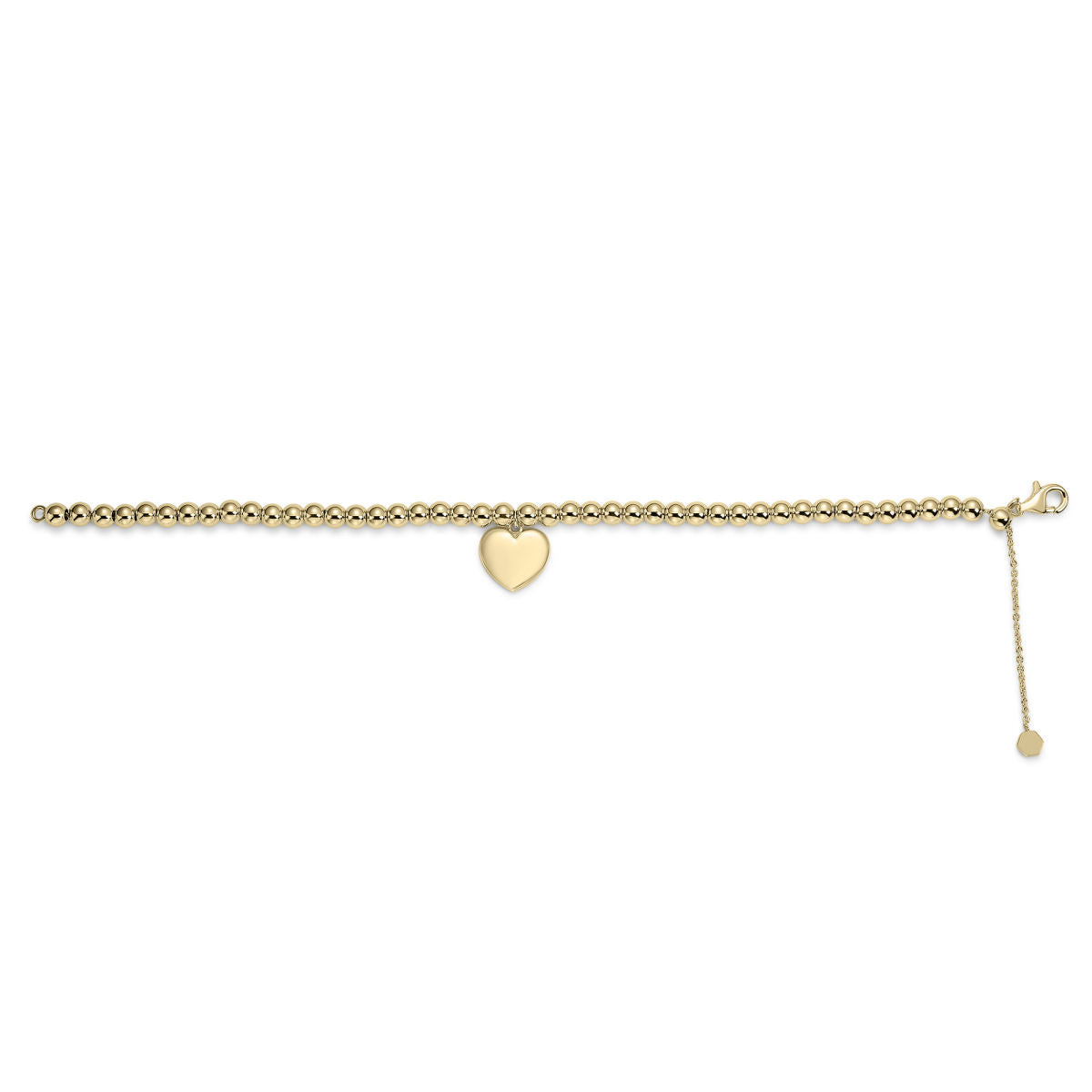 Gisser Armband Zilver Geel Verguld 17+3 cm – B1043Y – foto 2