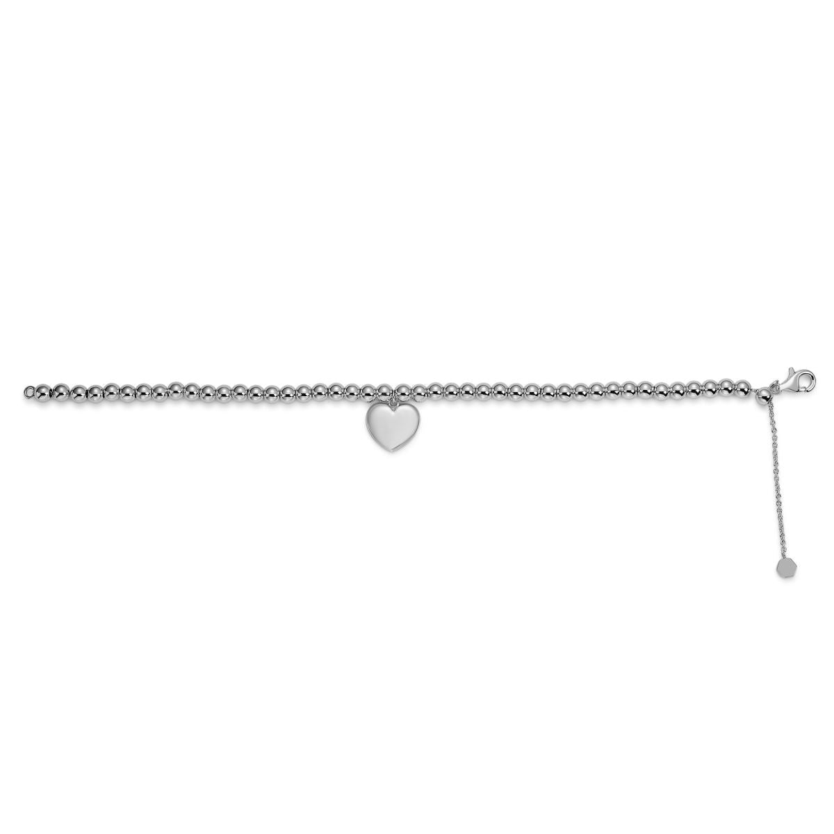 Gisser Armband Zilver Gerhodineerd 17+3 cm – B1043 – foto 2