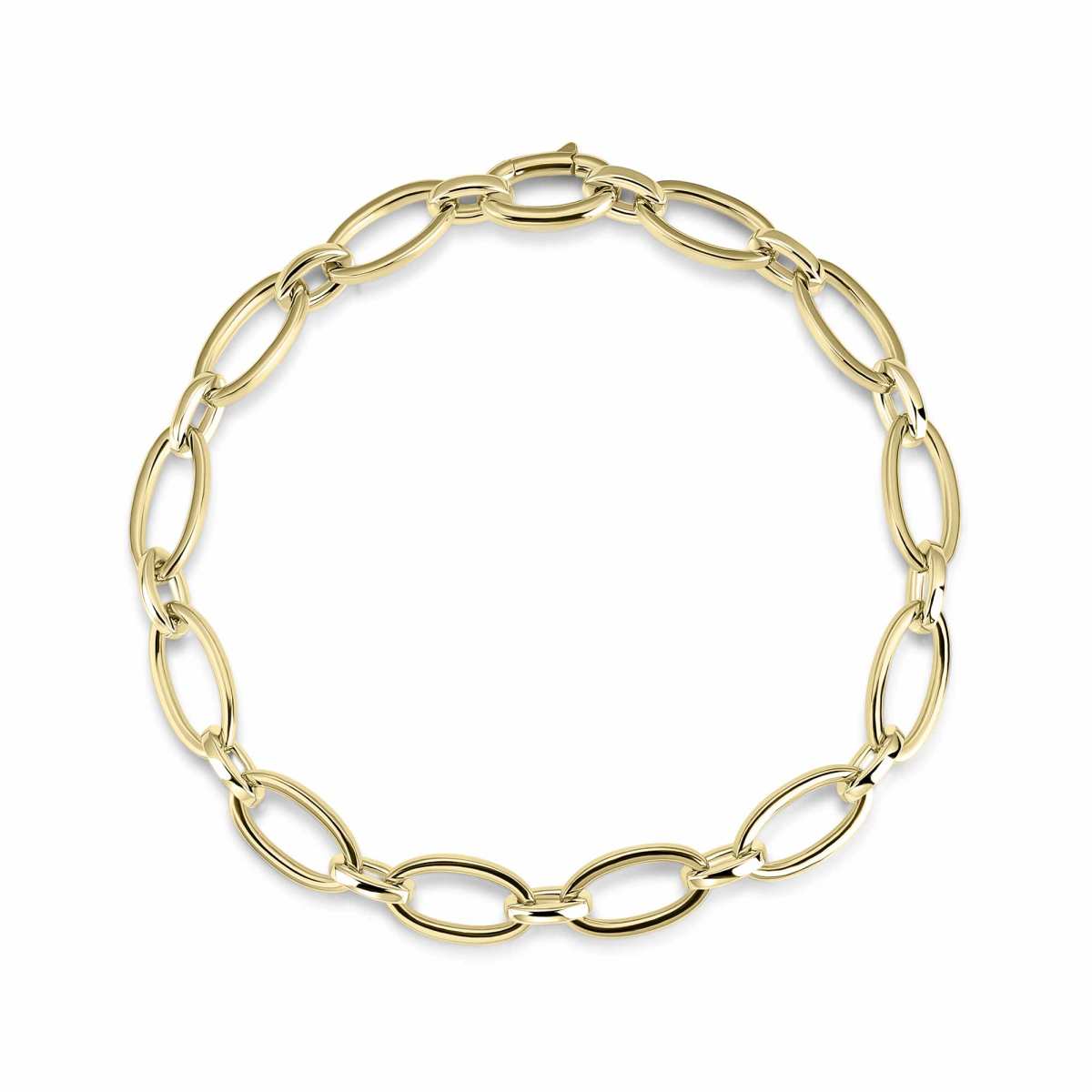 Gisser Armband Zilver Geel Verguld – B1047Y