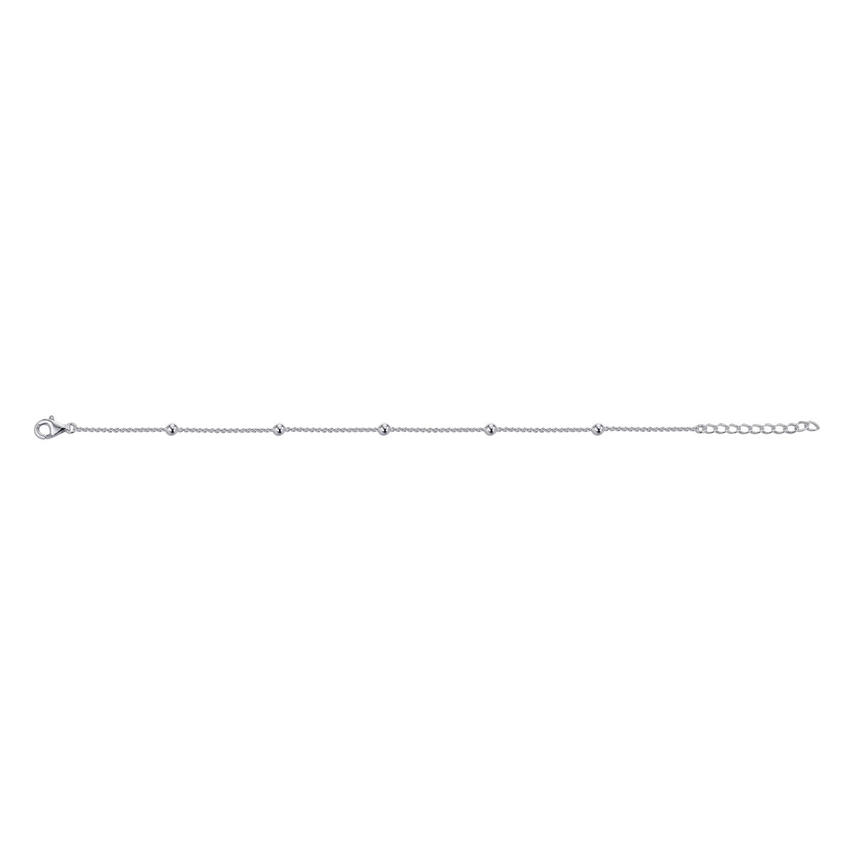 Gisser Armband Zilver Gerhodineerd 17+3 cm – B1053 – foto 2
