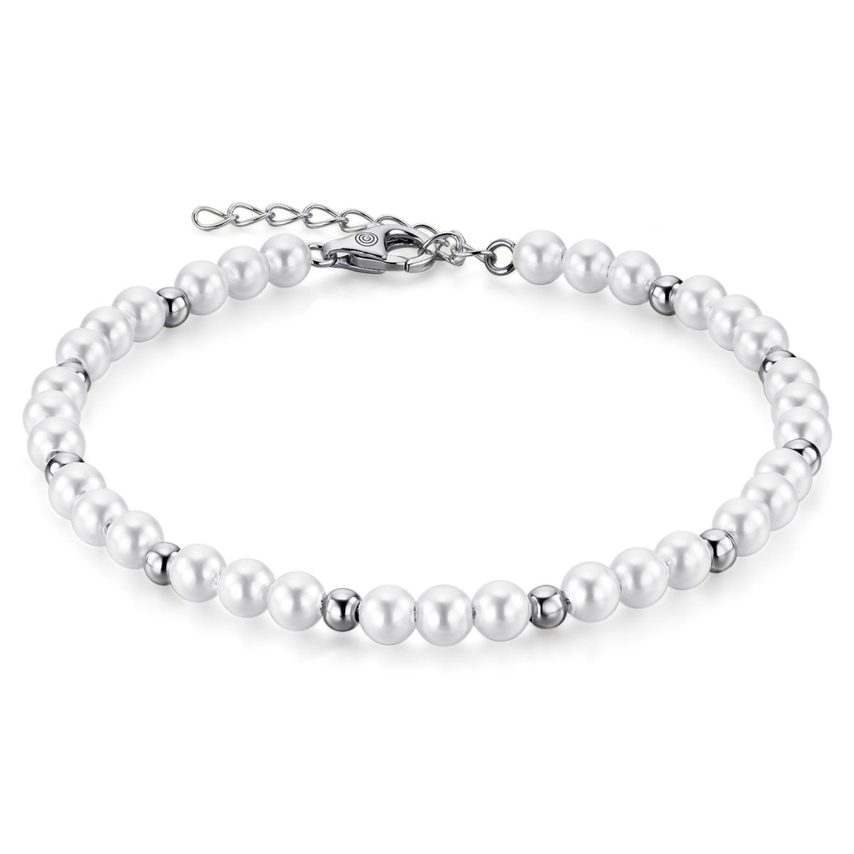Gisser Armband Zilver Gerhodineerd 17+3 cm – B1055