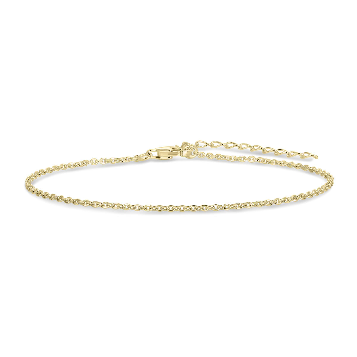 Gisser Armband Zilver Geel Verguld 16+4 cm – BC011Y