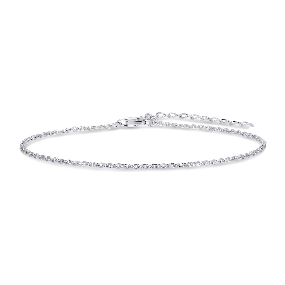 Gisser Armband Zilver Gerhodineerd 16+4 cm – BC011