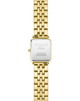 Rosefield horloge BEGSG-Q050 Boxy XS Emerald Steel Gold - PansiteNederland.nl