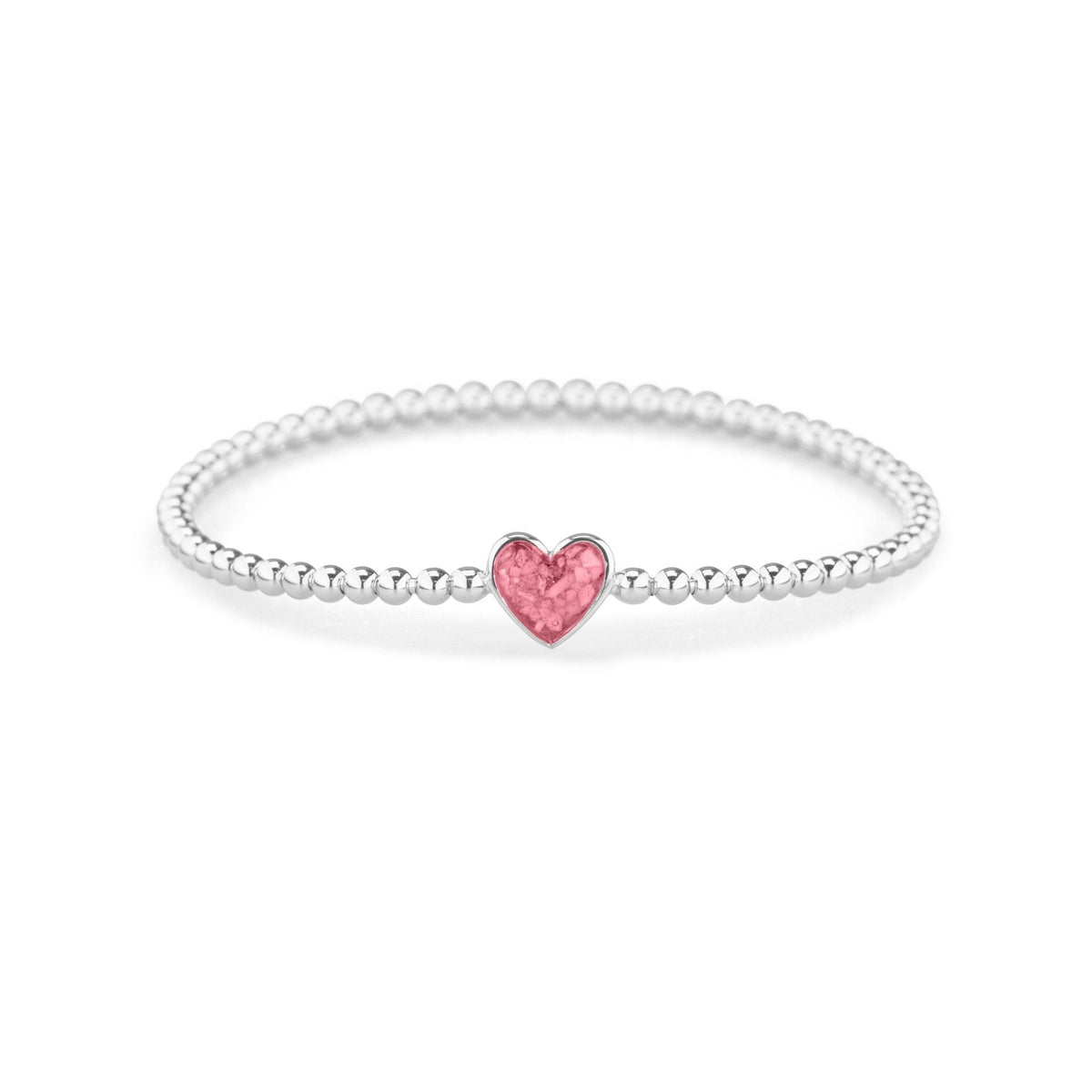 See You Zilveren hartjesarmband met as – BL-024 – afbeelding 1