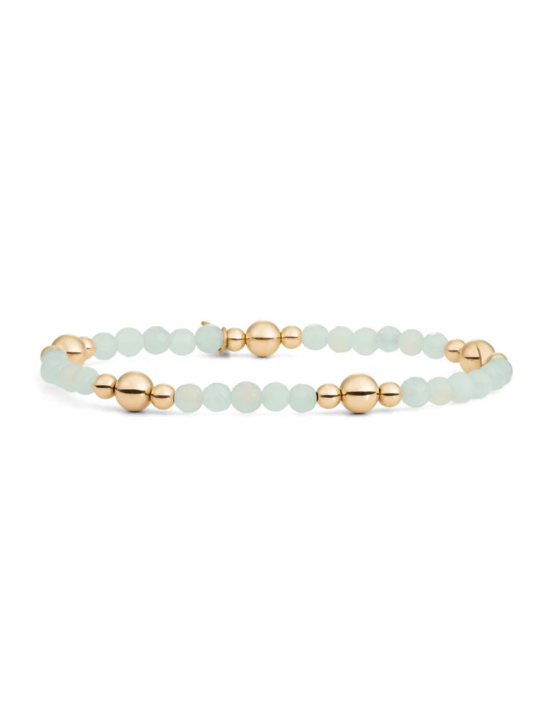 Sparkling Jewels armband Opalite Bold Mix - Silver BLK01S-G14 - PansiteNederland.nl