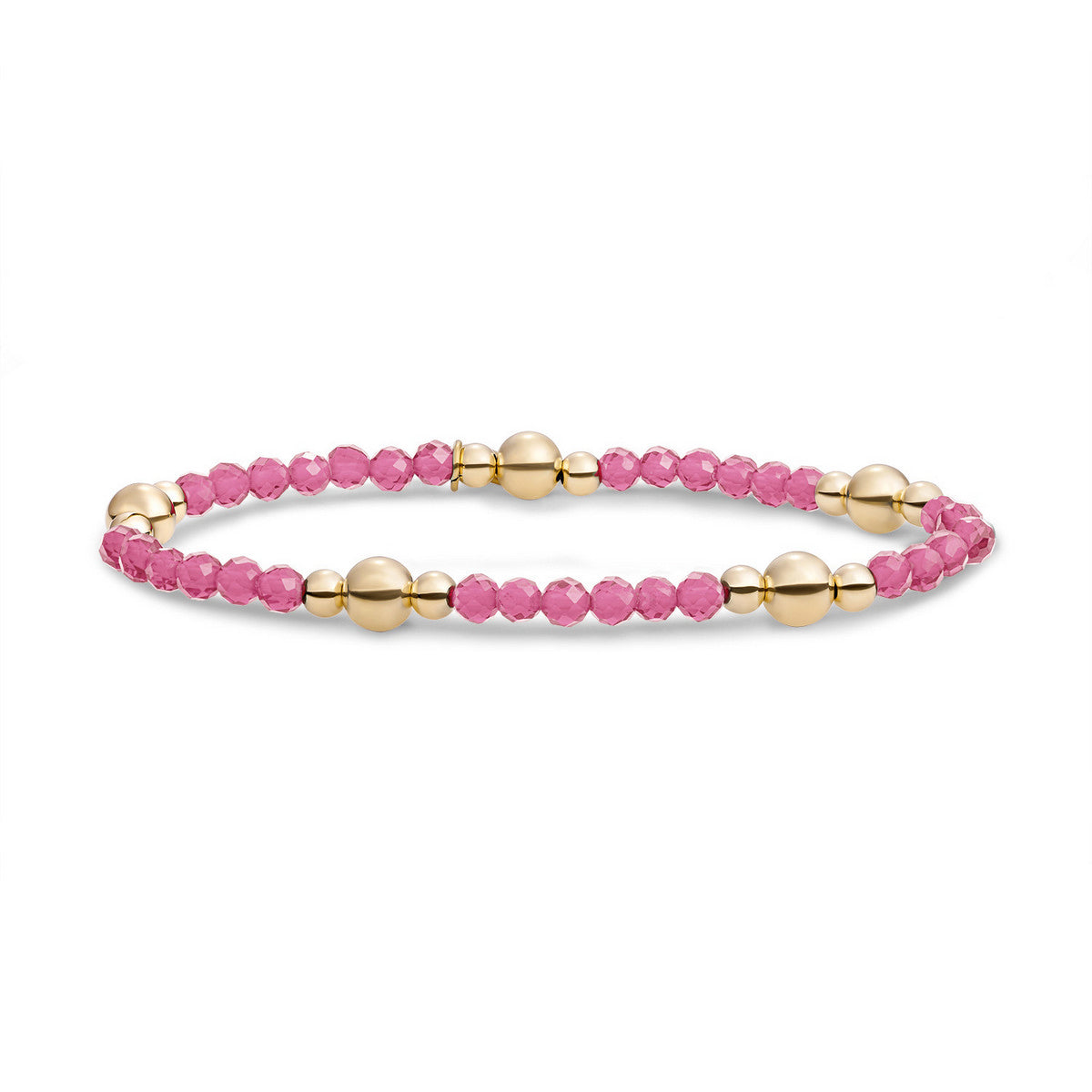 Sparkling Jewels Armband Jade BLK01G-G69 Goudkleurig
