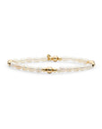 Sparkling Jewels armband Pearl Bold Mix - Gold BLK01G-P01 - PansiteNederland.nl