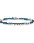 Sparkling Jewels Armband Ocean Topaz Quartz Bold Mix Silver BLK01S-G67