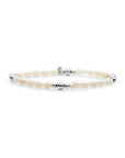 Sparkling Jewels armband Pearl Bold Mix - Silver BLK01S-P01 - PansiteNederland.nl