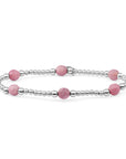 Sparkling Jewels Armband Pink Rhodonite Reverse Bold Mix - Silver BLK03S-G24 - PansiteNederland.nl