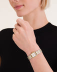 Rosefield horloge BWDSG-B03 The Boxelle Duotone Steel Strap - PansiteNederland.nl