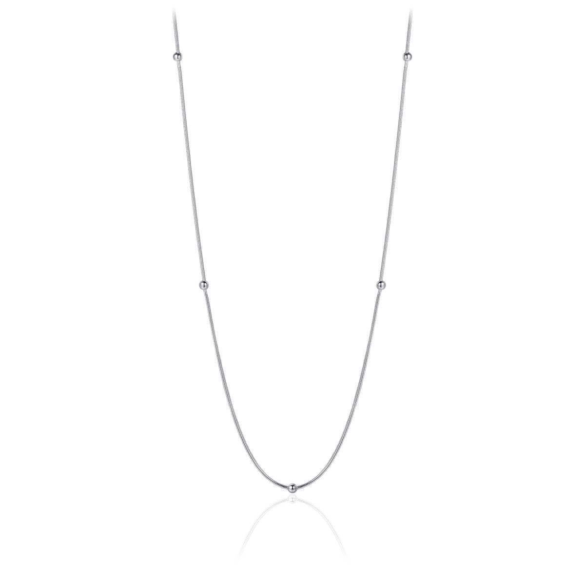 Gisser Ketting Zilver Gerhodineerd – C004