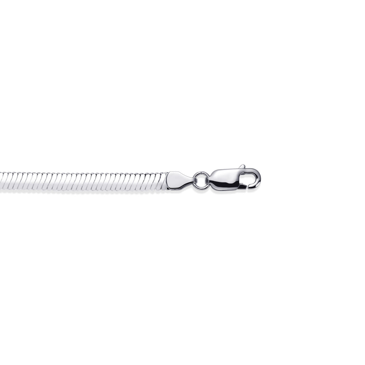 Gisser Ketting Zilver Gerhodineerd 42+5 cm – C013 – foto 2
