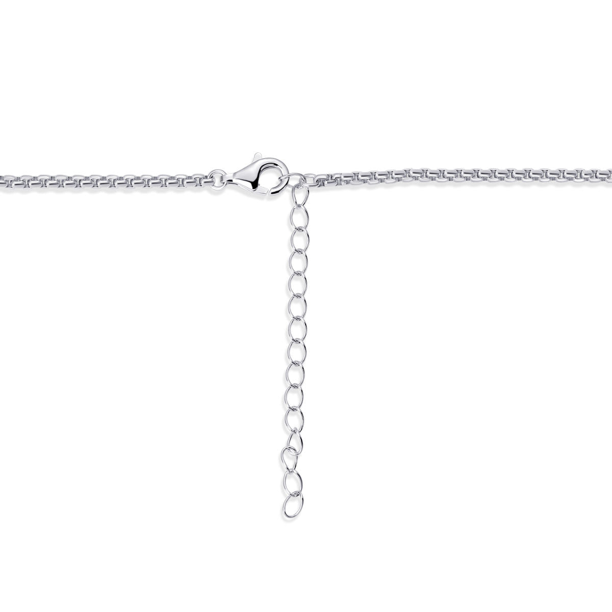 Gisser Ketting Zilver Gerhodineerd – C014 – foto 3