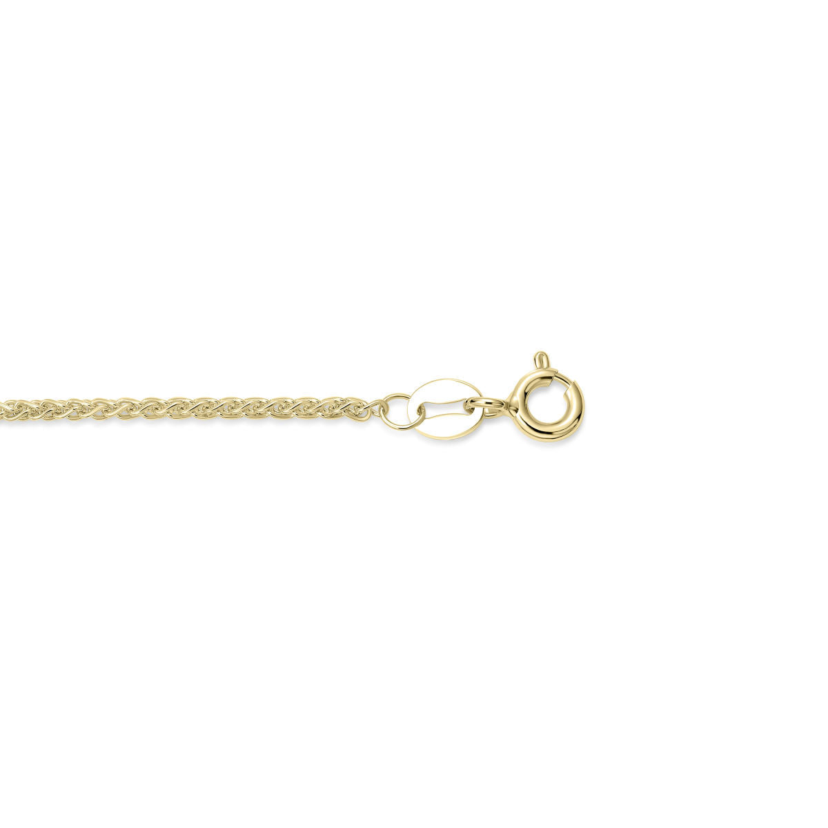 Gisser Ketting Zilver Geel Verguld – C015Y – foto 2