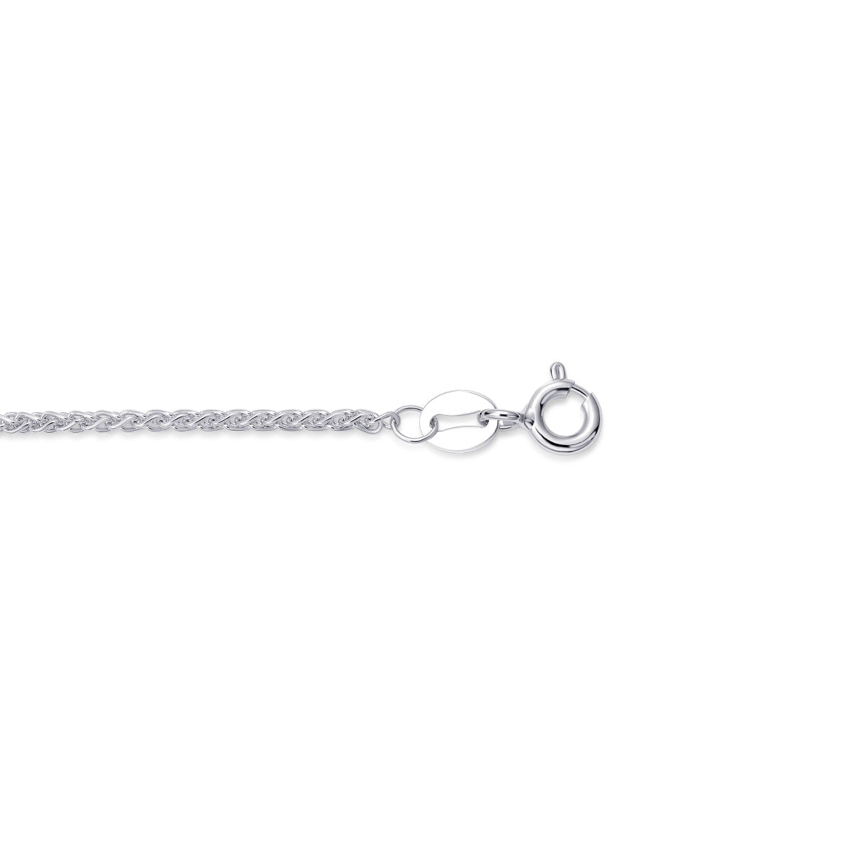 Gisser Ketting Zilver Gerhodineerd – C015 – foto 2