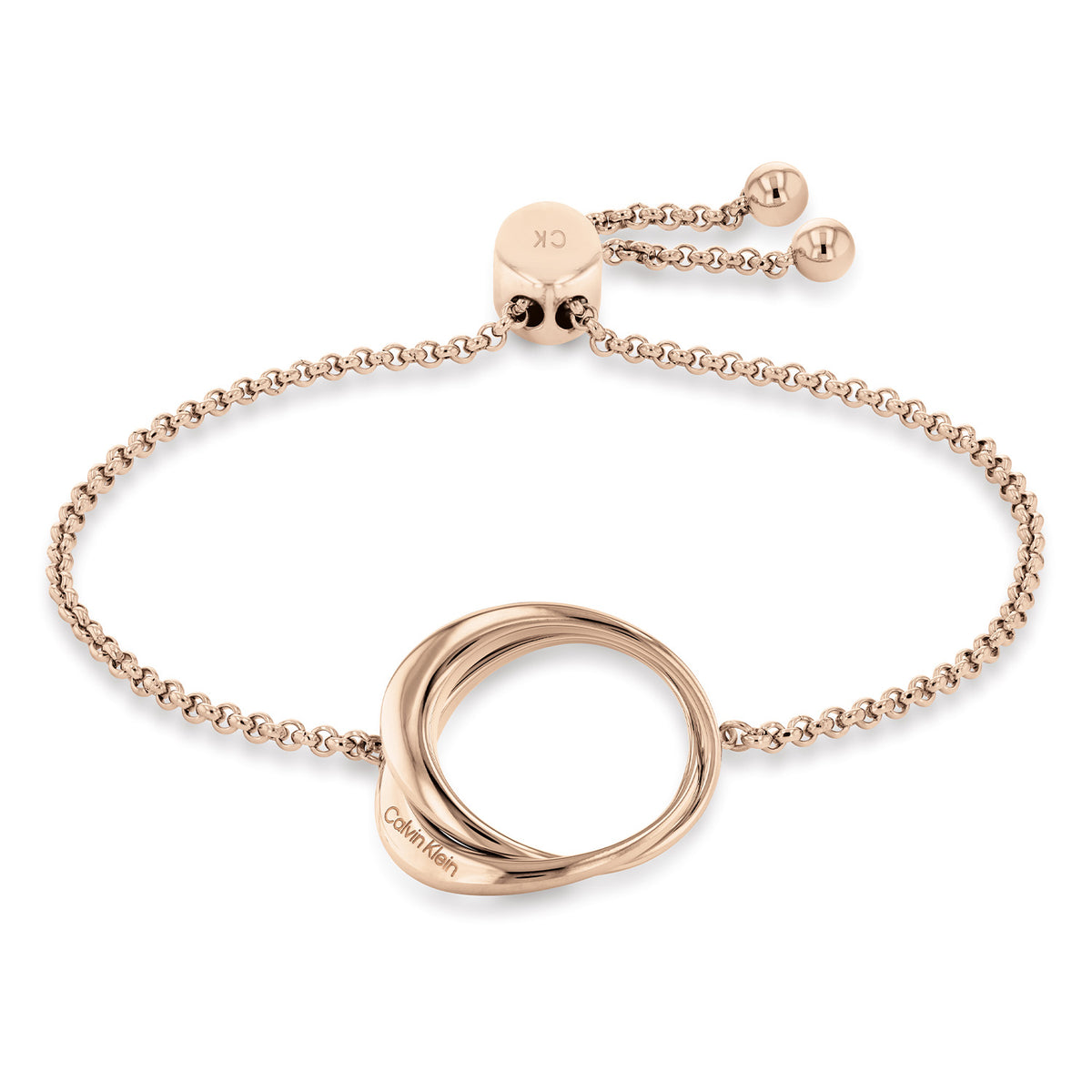 Calvin Klein Armband CJ35000005 Dames Rosékleurig 20 cm