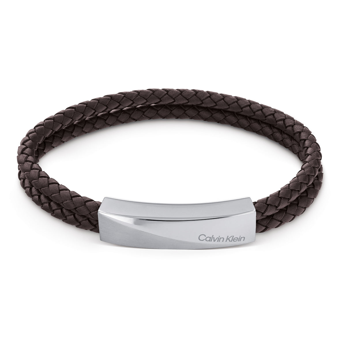 Calvin Klein Armband CJ35000098 Heren Bruin 21 cm
