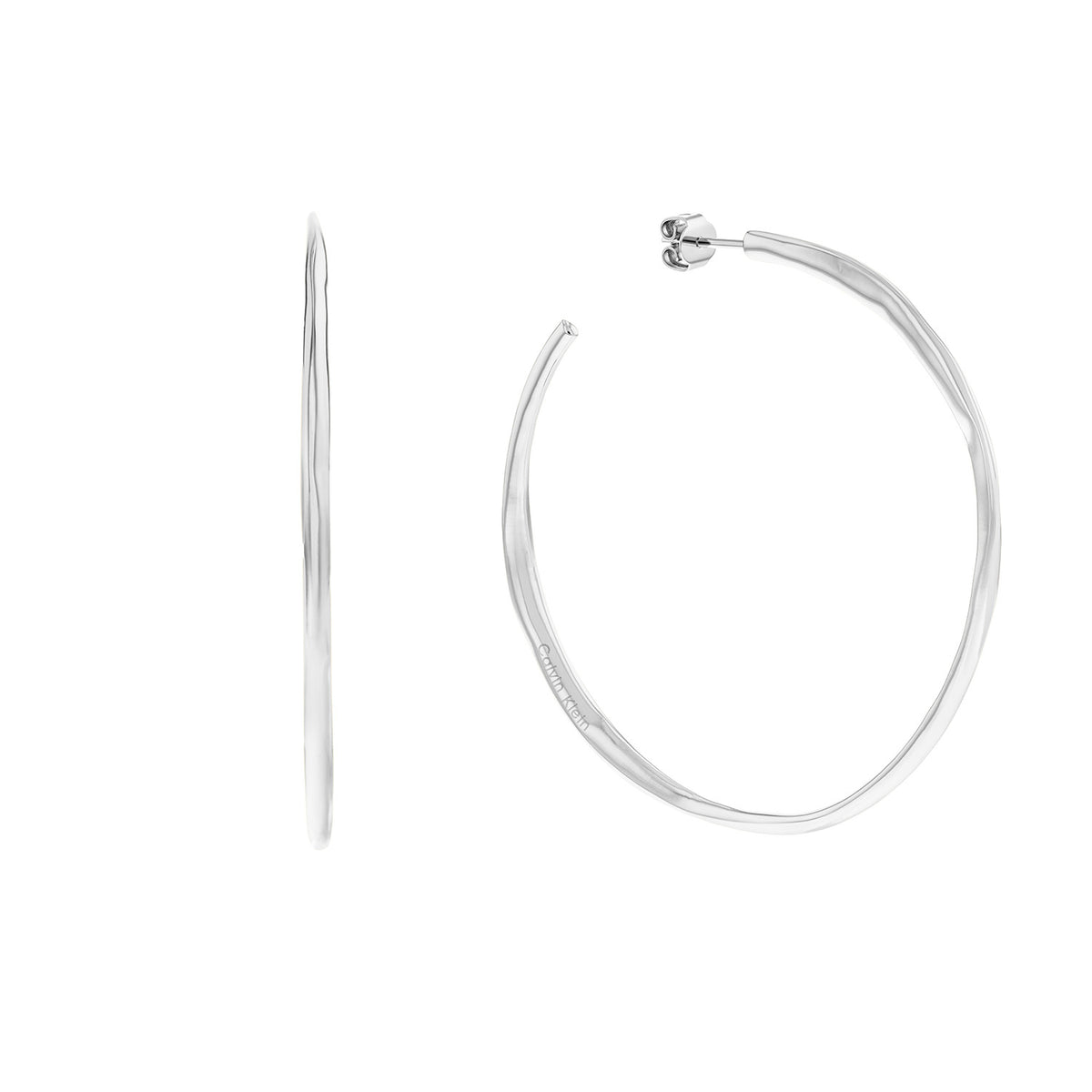 Calvin Klein Oorringen CJ35000111 Dames Zilverkleurig
