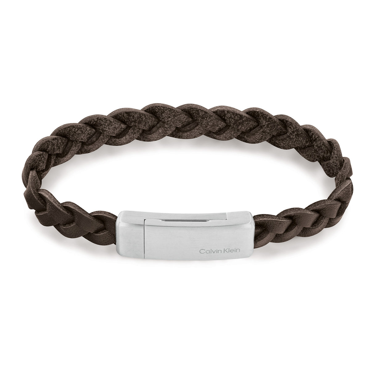 Calvin Klein Armband CJ35000131 Heren Bruin 21 cm