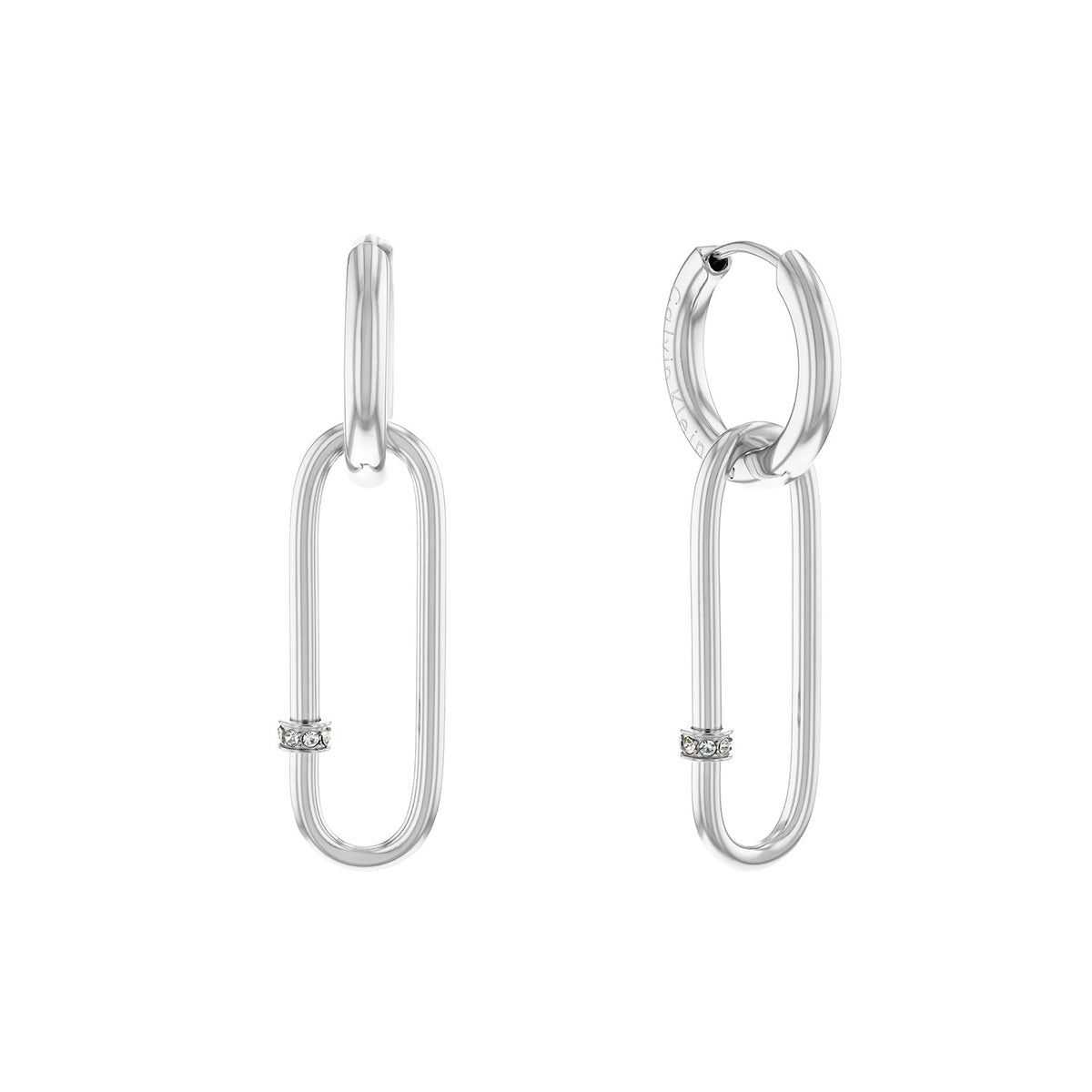 Calvin Klein Oorringen CJ35000181 Dames Zilverkleurig