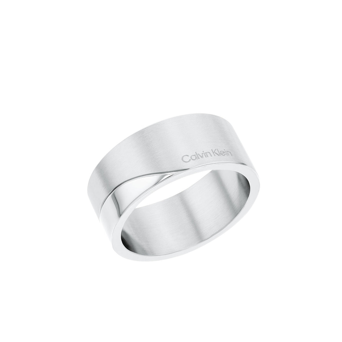 Calvin Klein Ring CJ35000198 Dames Zilverkleurig