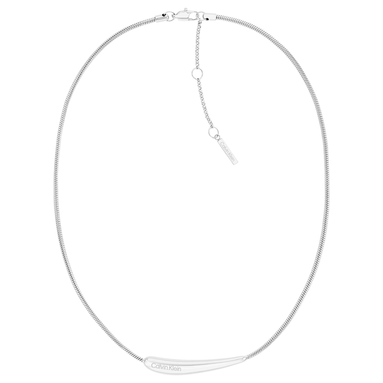 Calvin Klein Collier CJ35000338 Dames Zilverkleurig 45 cm