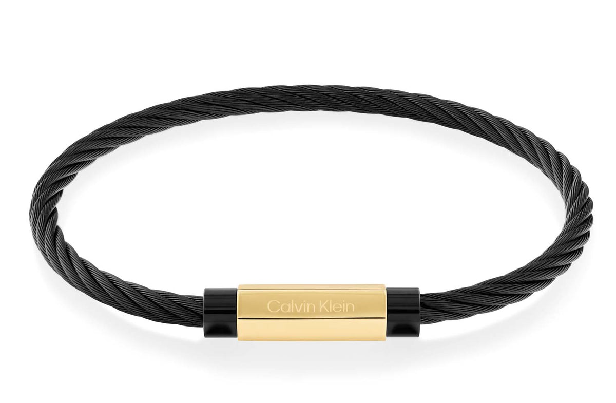 Calvin Klein Armband CJ35000420 Heren Zwart 19,5 cm