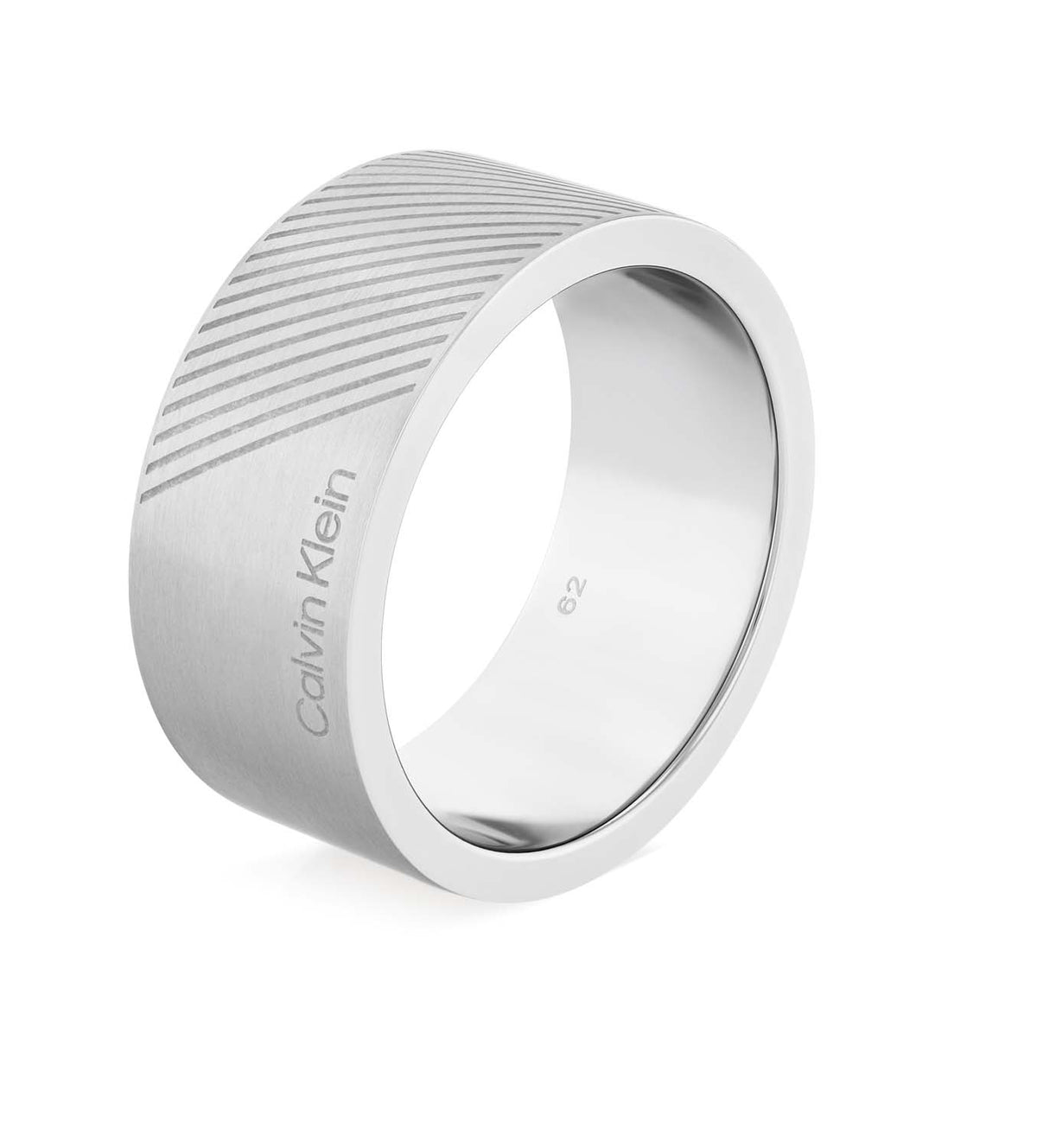 Calvin Klein Ring CJ35000436 Heren Zilverkleurig