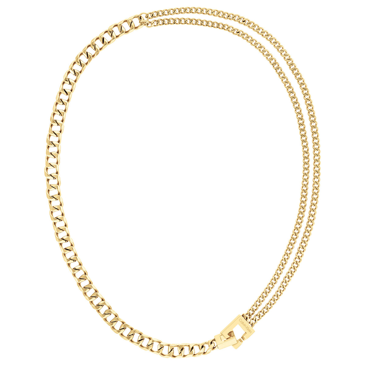 Calvin Klein Collier CJ35000466 Dames Goudkleurig 46 cm