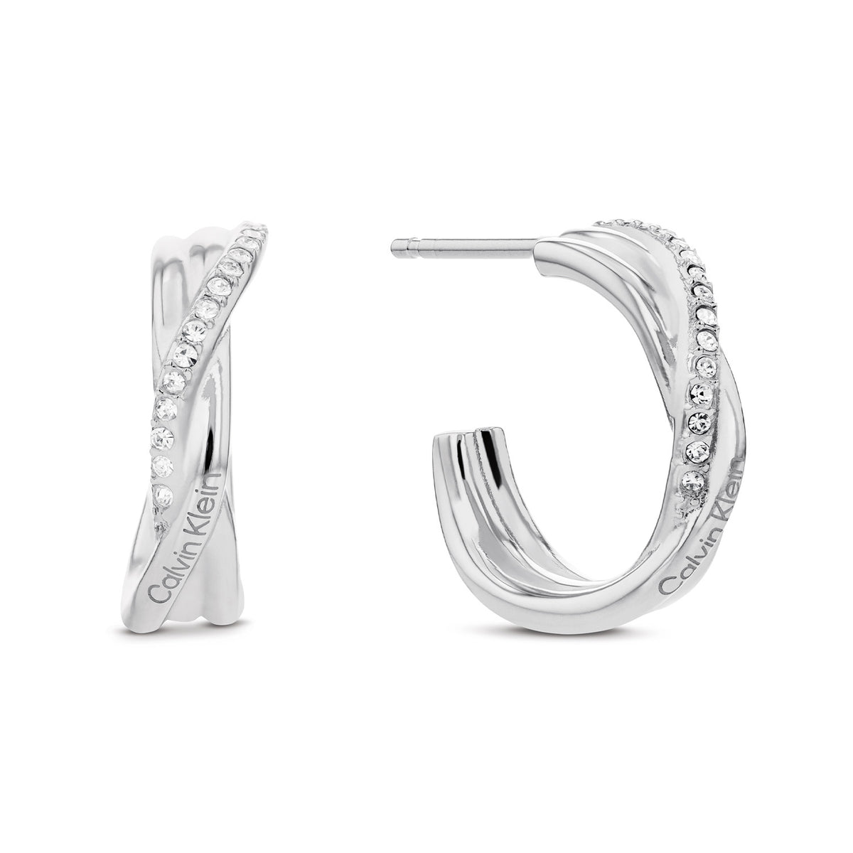 Calvin Klein Oorknoppen CJ35000578 Dames Zilverkleurig