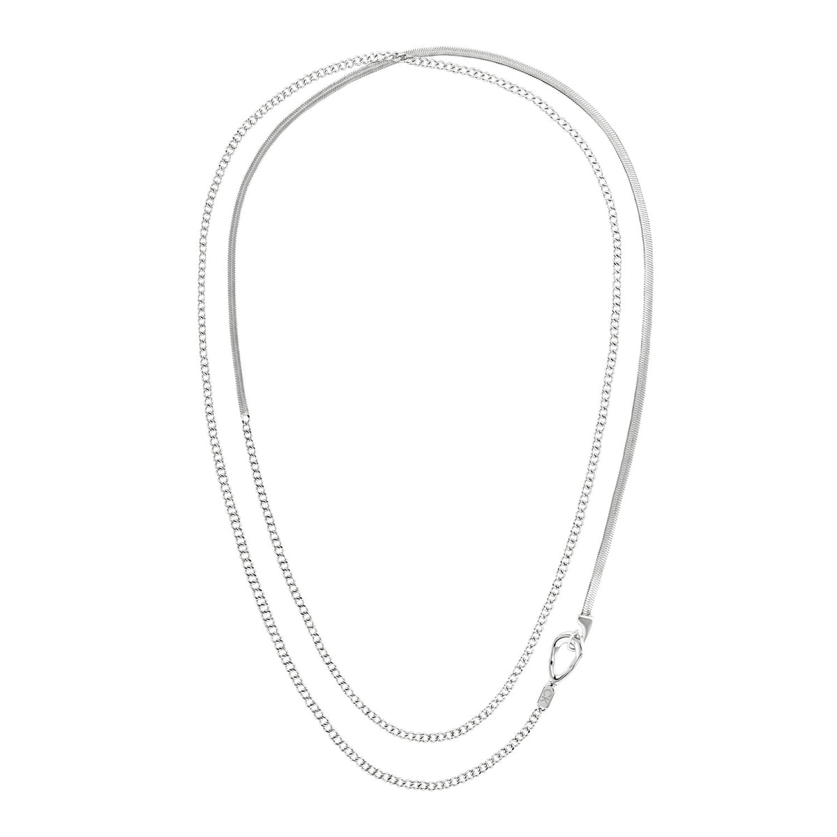 Calvin Klein Collier CJ35000592 Dames Zilverkleurig 106 cm