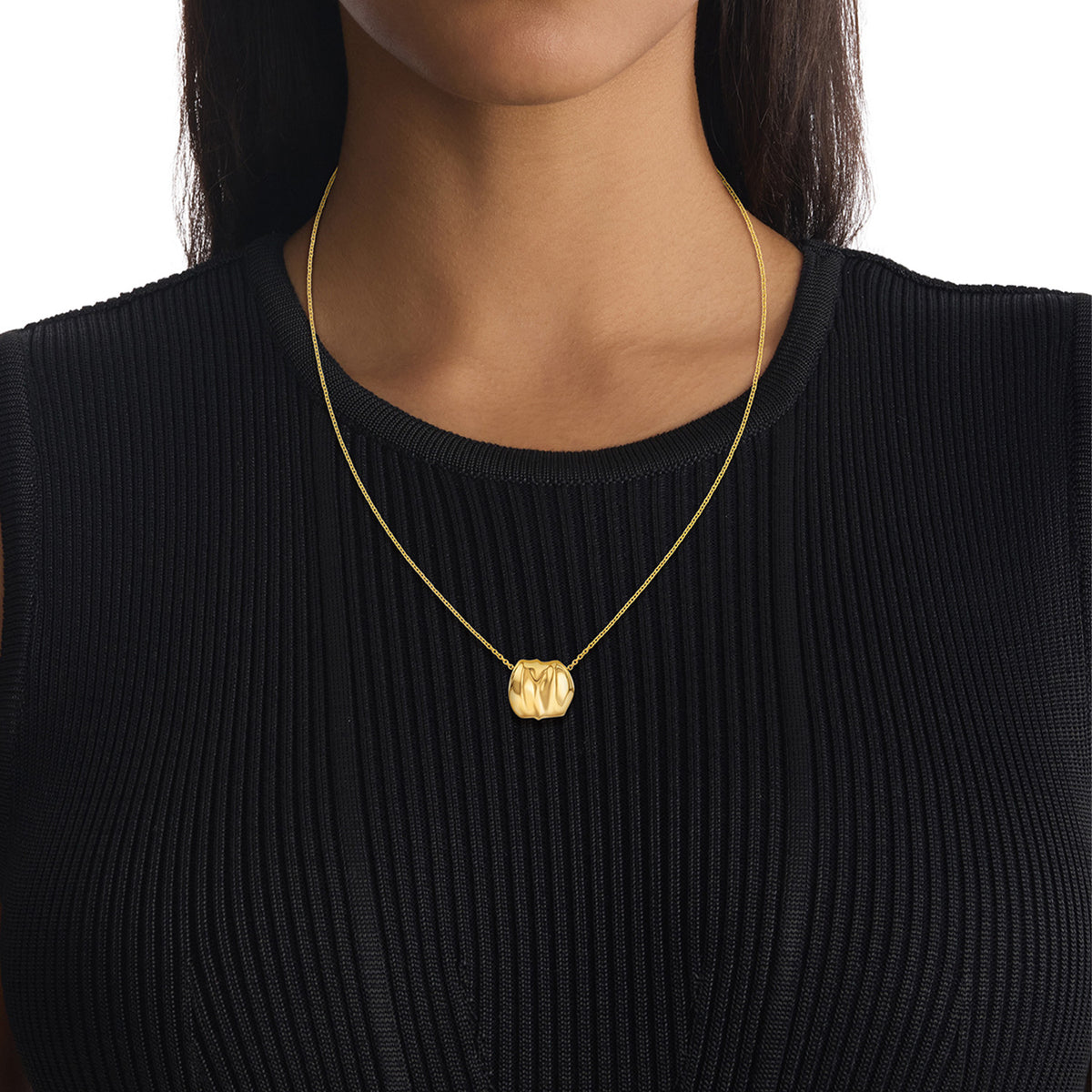 Calvin Klein Collier CJ35000639 Dames Goudkleurig 55 cm