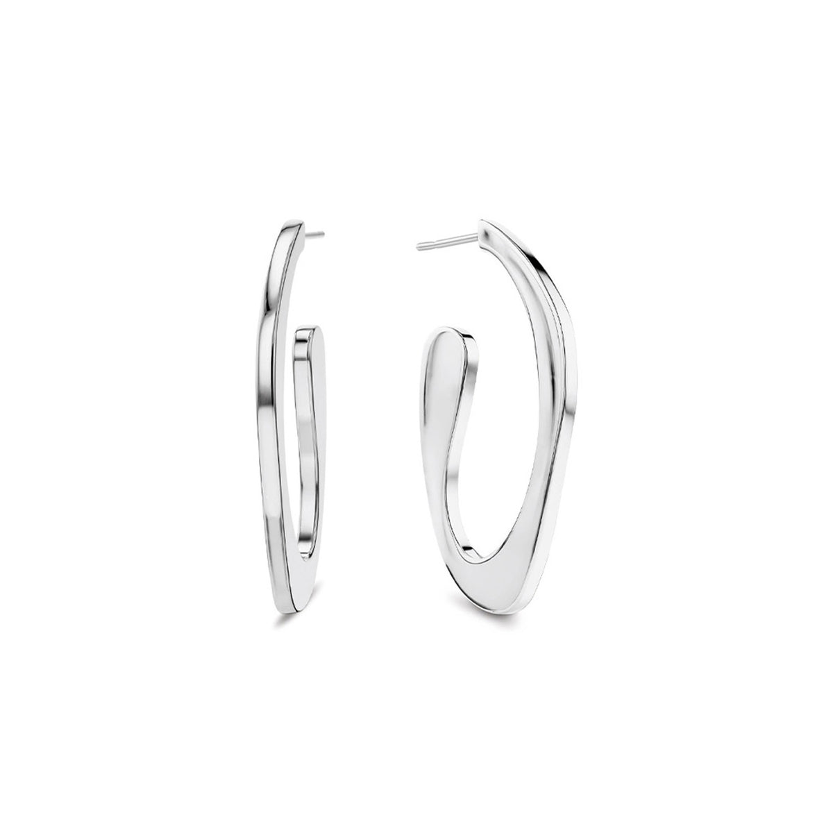 Calvin Klein Oorhangers CJ35000689 Dames Zilverkleurig