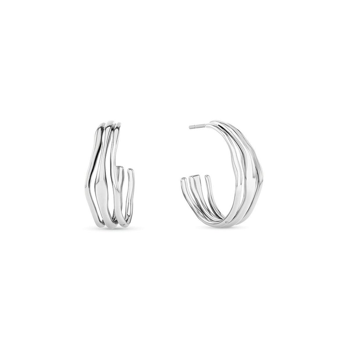 Calvin Klein Oorhangers CJ35000720 Dames Zilverkleurig