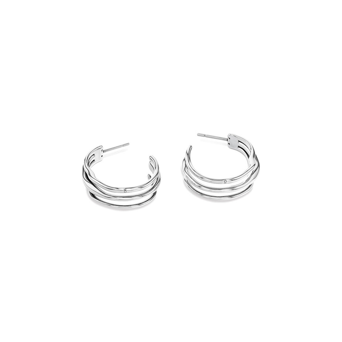Calvin Klein Oorhangers CJ35000720 Dames Zilverkleurig