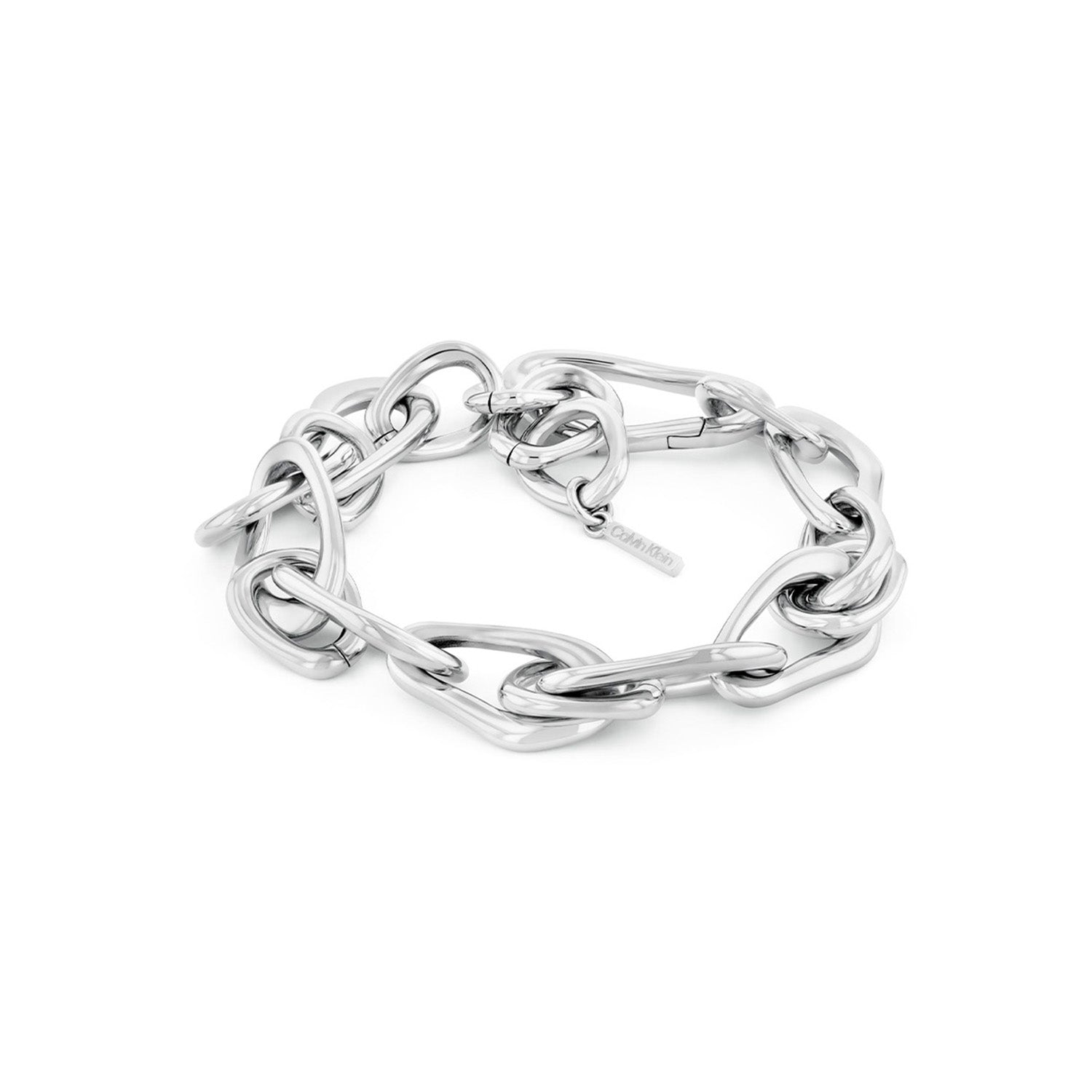 Calvin Klein Armband CJ35000747 Dames Zilverkleurig 17,5 cm