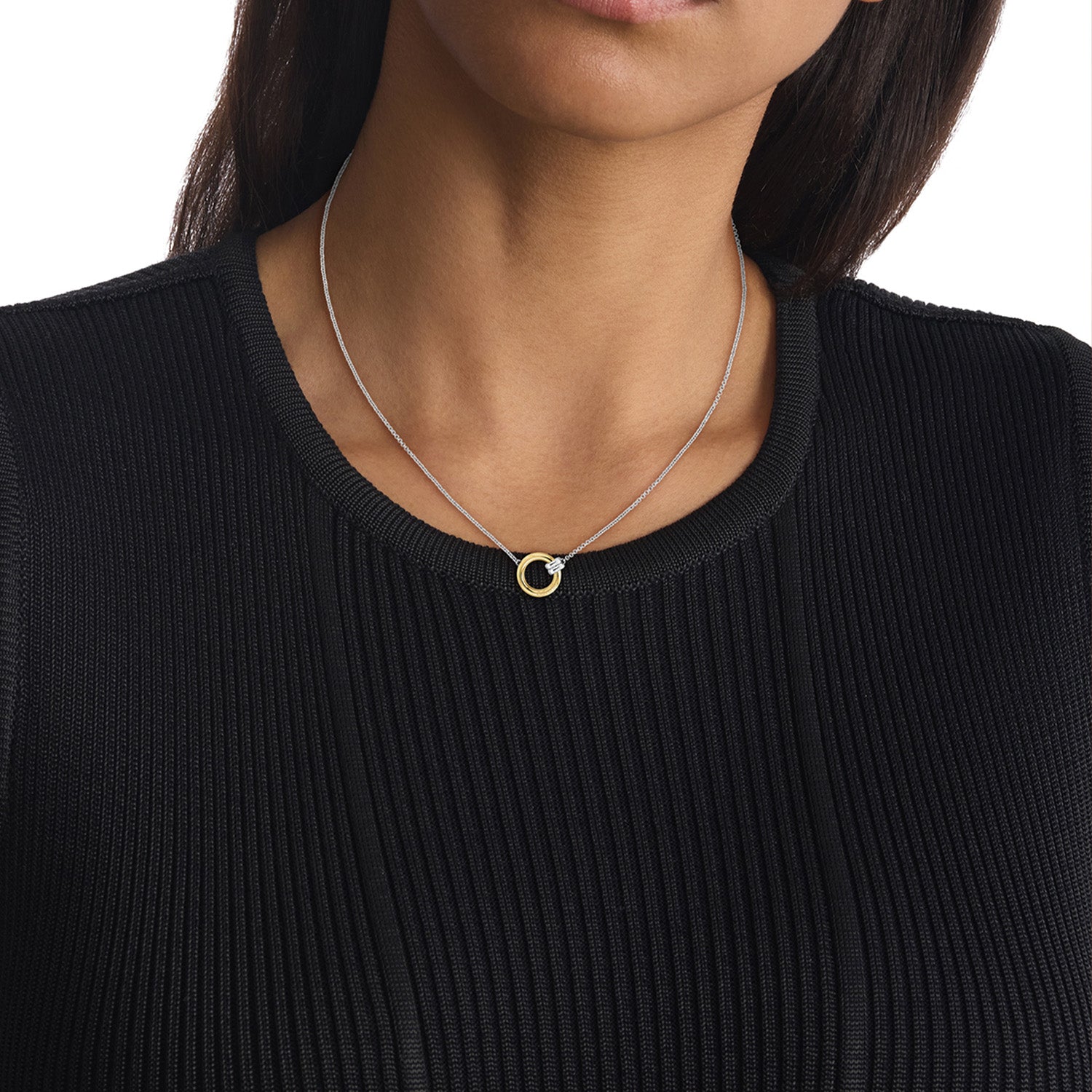 Calvin Klein Ketting CJ35000925 Dames Bicolor 47 cm