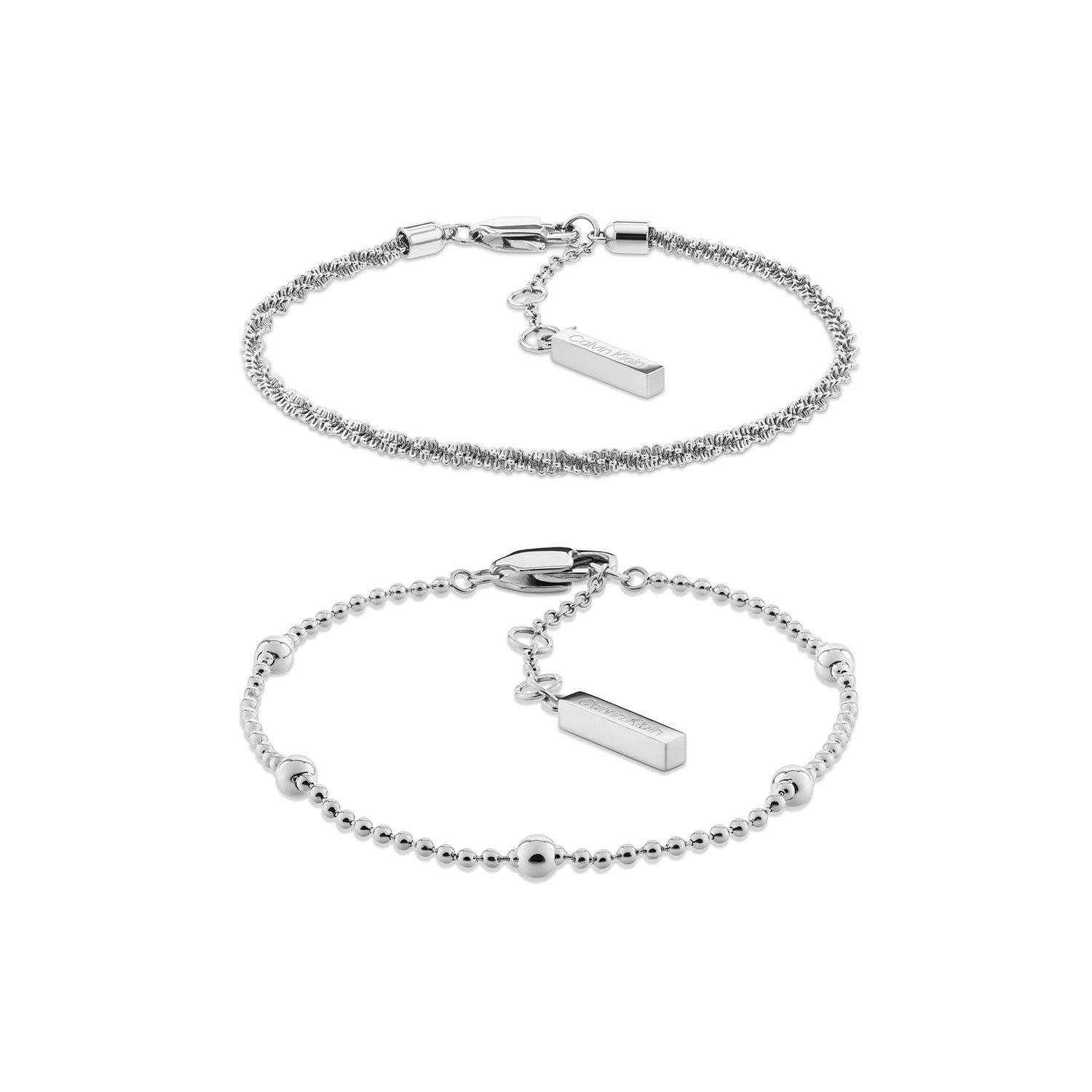 Calvin Klein Armband CJ35000947 Dames Zilverkleurig 18,5 cm