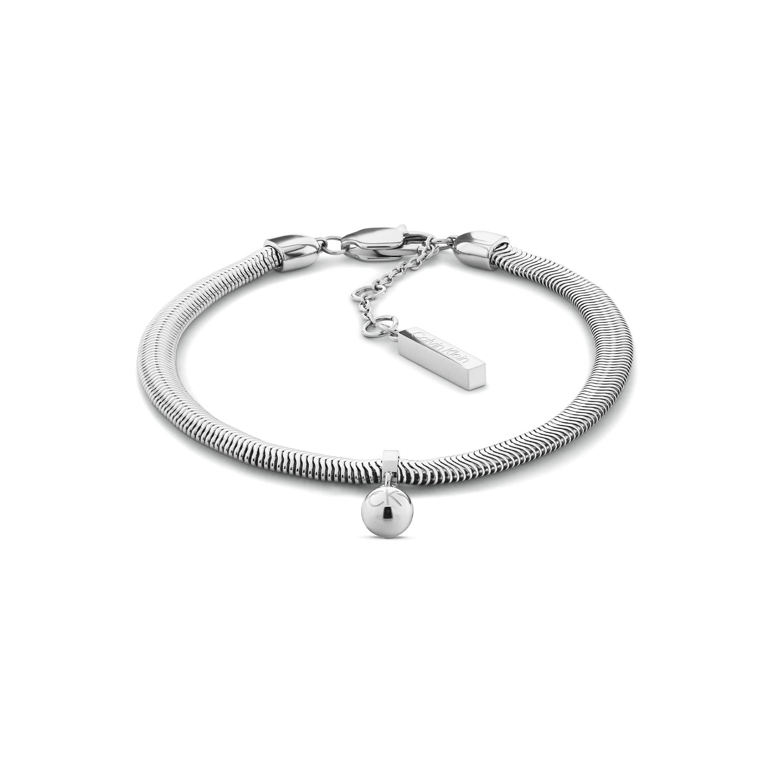 Calvin Klein Armband CJ35000958 Dames Zilverkleurig 18,5 cm