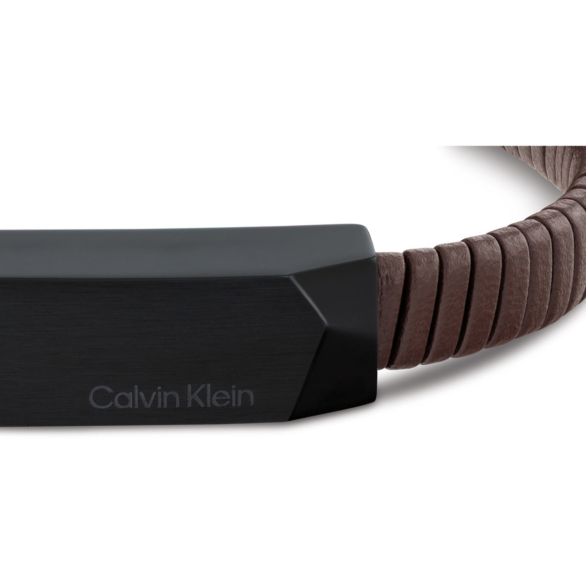 Calvin Klein Armband CJ35100014 Heren Bruin 19,5 cm