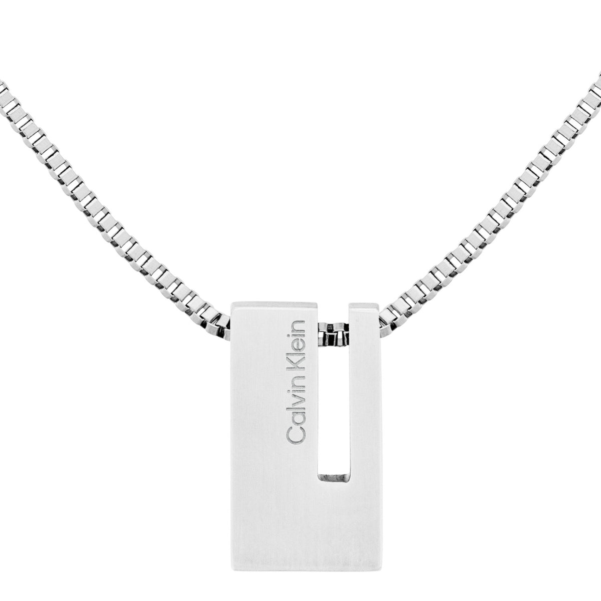 Calvin Klein Collier CJ35100019 Heren Zilverkleurig 60 cm