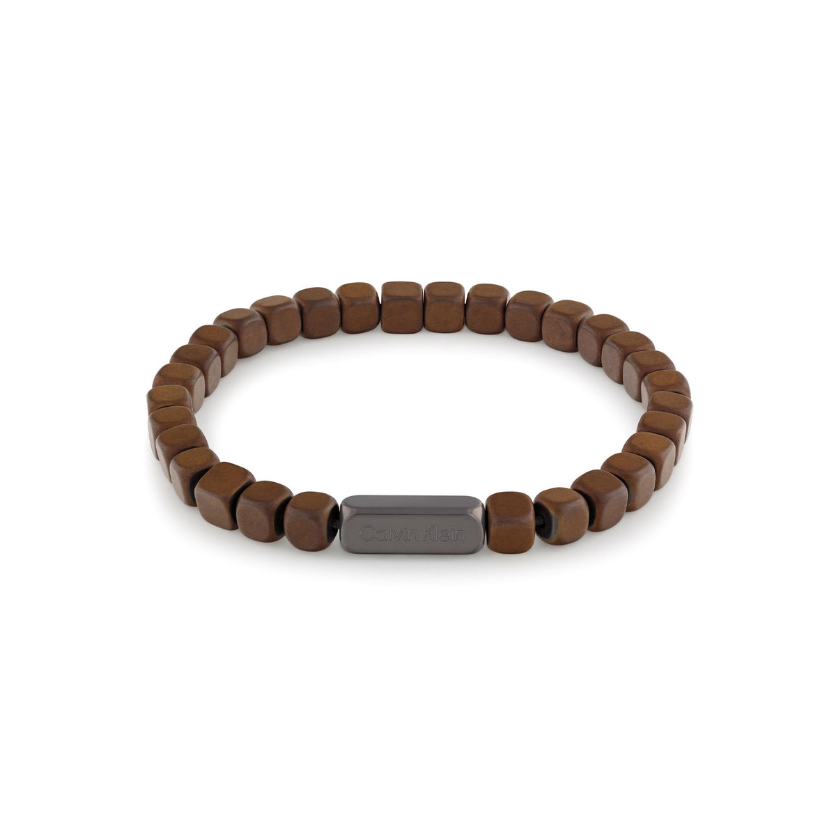 Calvin Klein Armband CJ35100061 Heren Bruin 17,5 cm